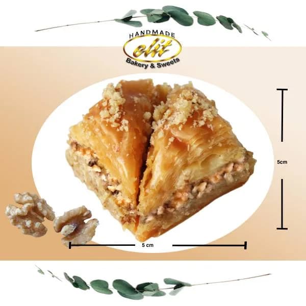 Dry Baklava with Walnut