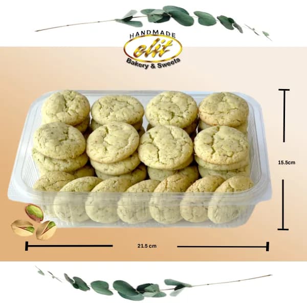 Pistachio Cracked Cookie