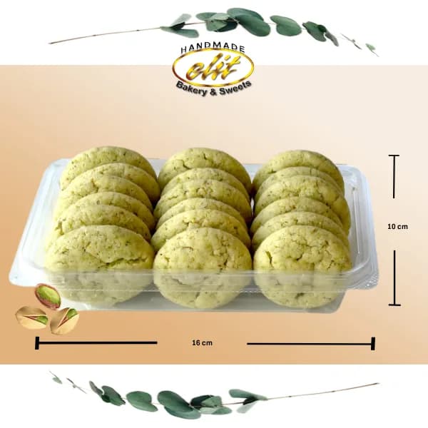 Pistachio Cracked Cookie