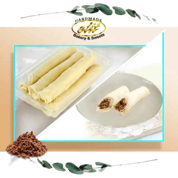 Sigara Borek with Ground Meat (Uncooked)