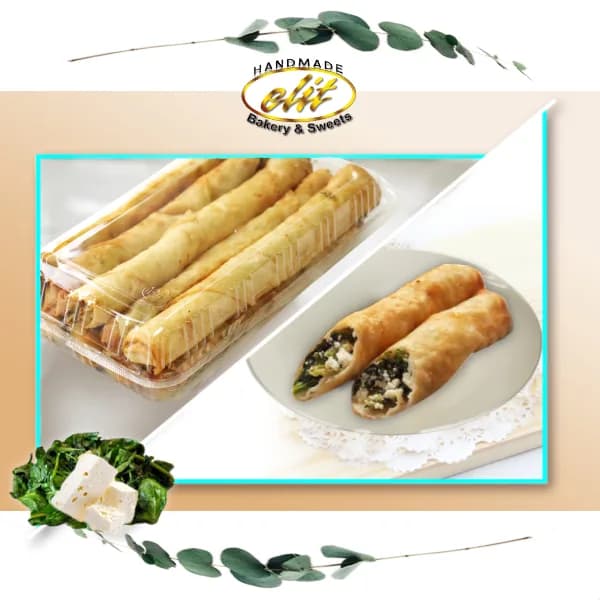 Sigara Borek with White Cheese and Spinach BIG (Cooked)
