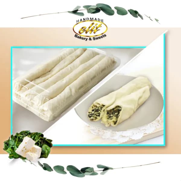 Sigara Borek with White Cheese and Spinach BIG (Uncooked)