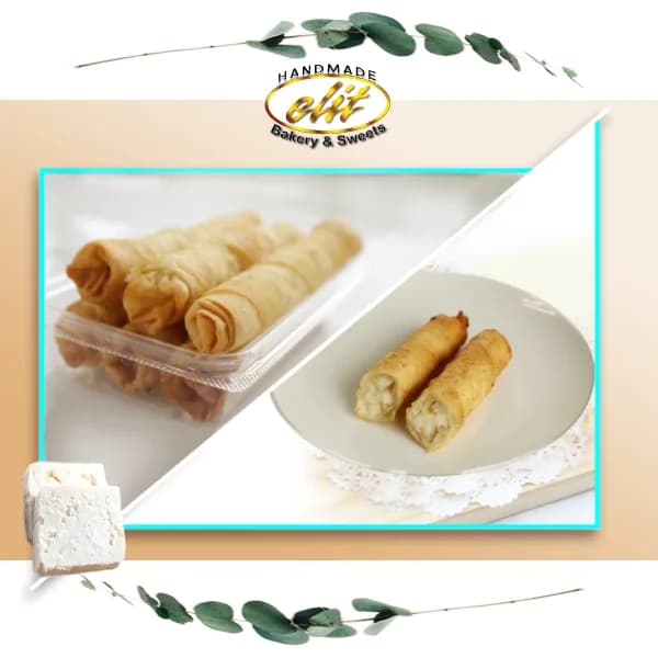 Sigara Borek with White Cheese (Cooked)