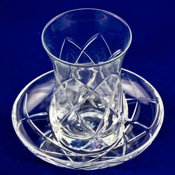 ABKA - チャイグラスセット　クリスタル （６個）
